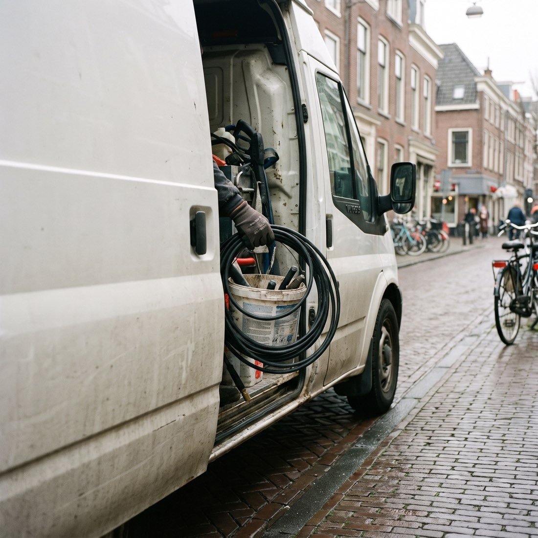 Materiaal pakken voor een spoedklus